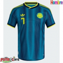 Camiseta Colombia Luis Diaz #7 Visitante Equipación Mundial 2026 manga corta